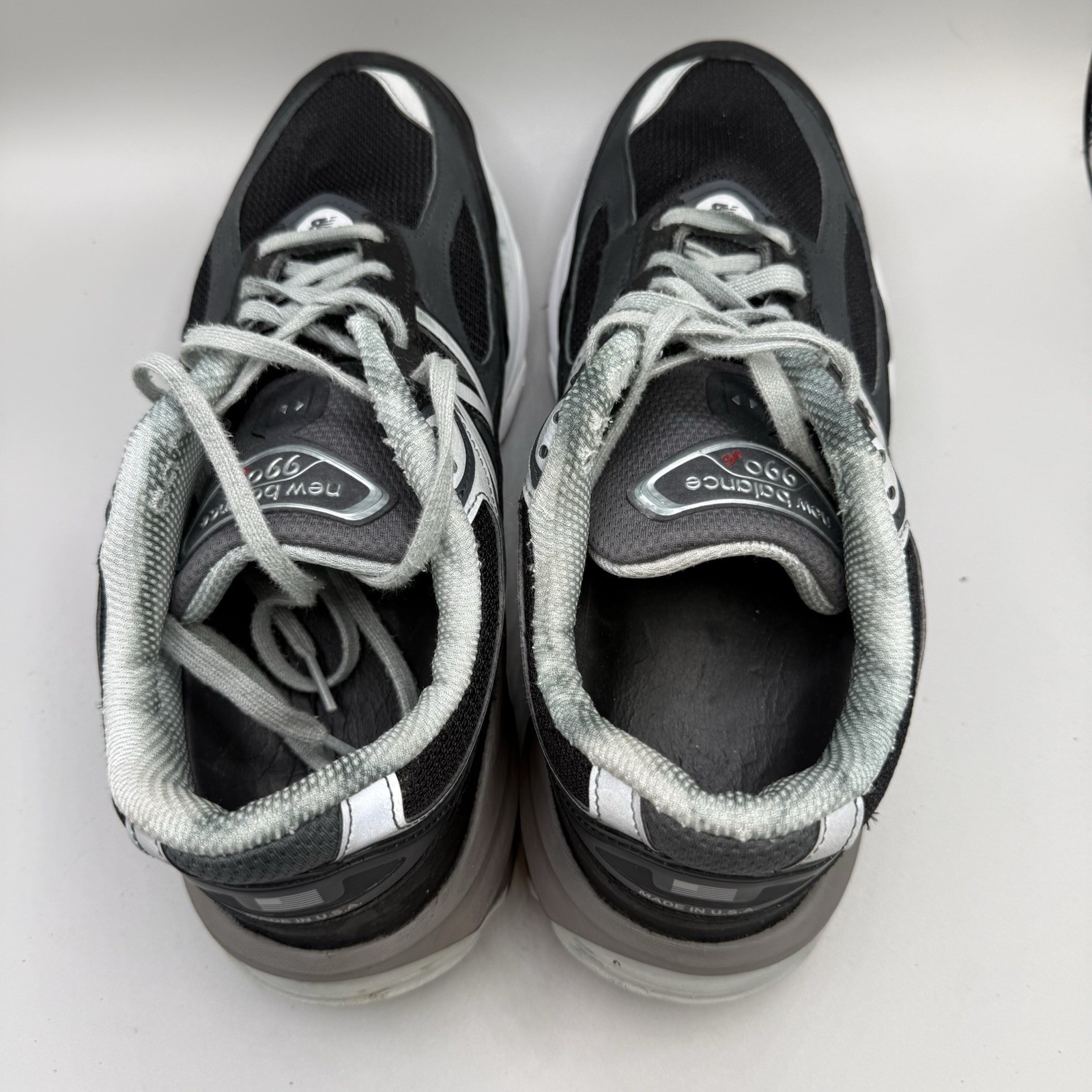 New Balance 990v6 Black Gray Made in USA Running Shoes Men’s Size 11 EE thumbnail 4