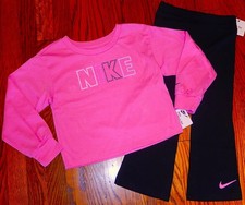 NIKE SPORT AUTHENTIC TODDLERS GIRLS BRAND NEW ORIGINAL 2Pc SET Size 4, NWT