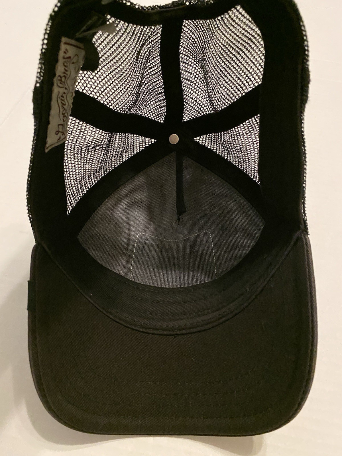 Black Sheep Hat Cap Snap Back Trucker Patch Blk M… - image 18