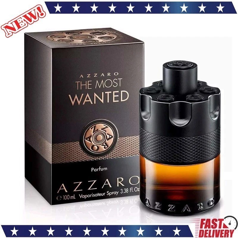 Azzaro The Most Wanted 3.38 oz./ 100 ml. PARFUM Spray for Men | New & Sealed Box