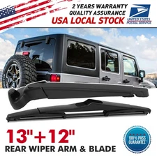 Rear Wiper Blade Arm Set For Jeep Wrangler (2007-2016) JK Wrangler # 68002490AB