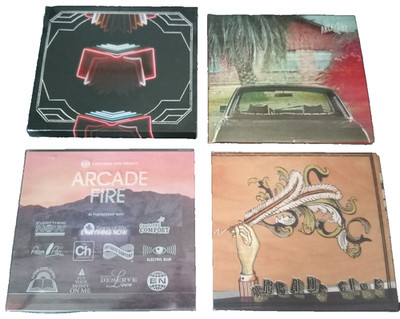Set of 4 X Arcade fire CD's - All in excellent condition .. Couple of tiny marks