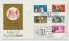 1/4/1970 UK GB FDC - General Anniversaries 1970 - GPO Cover - London W1 Special