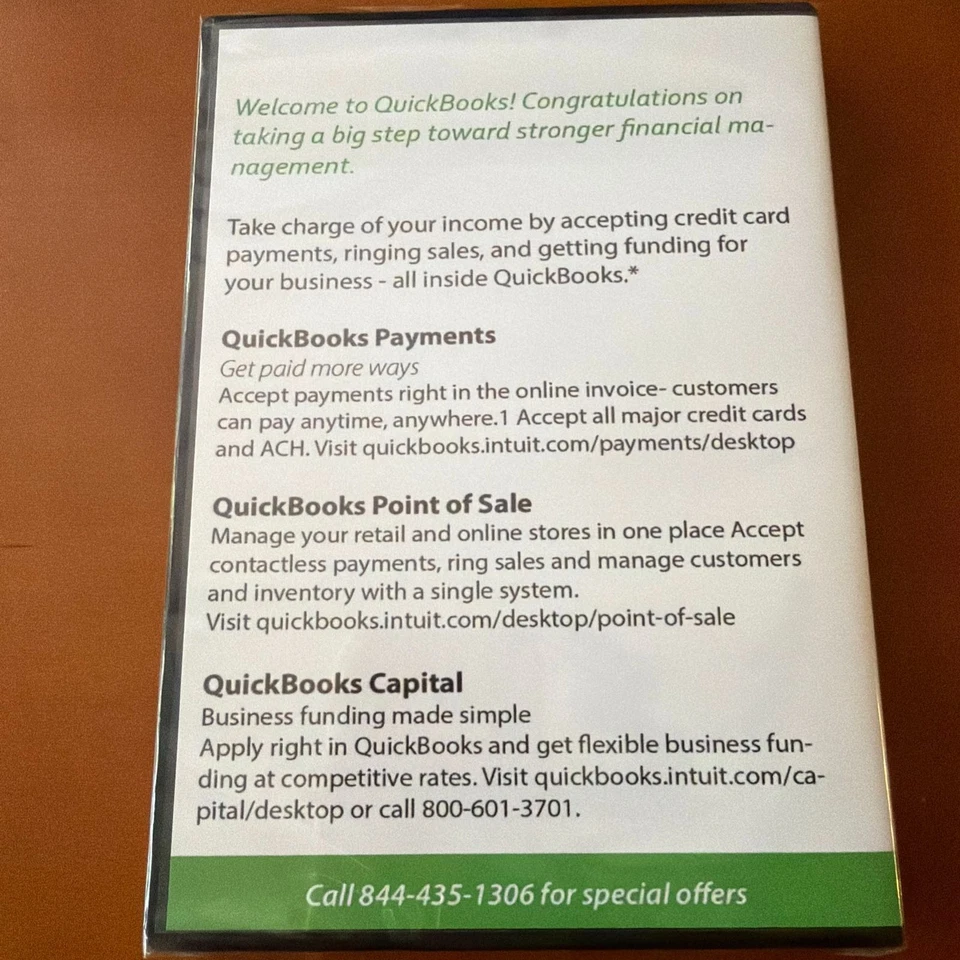 INTUIT QUICKBOOKS DESKTOP PRO 2020 FOR WINDOWS 1 USERS US DVD =LIFTIME LICENSE= - Image 3 of 3