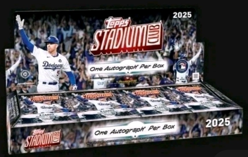 2025 Topps Stadium Club Baseball SEALED Hobby Box Pack - Ready To