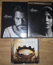 The Chosen Seasons 1 & 2 (One & Two) DVD 2-disc set + The Story CD Soundtrack