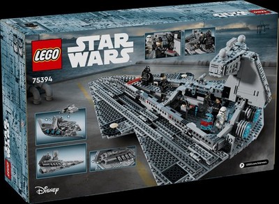 LEGO 75394 Star Wars Imperial Star Destroyer Raumschiff zum Bauen 7 Minifiguren