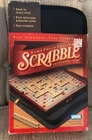 New Vintage Travel Scrabble Hasbro Portable Game Folio Edition Zipper Case 2001