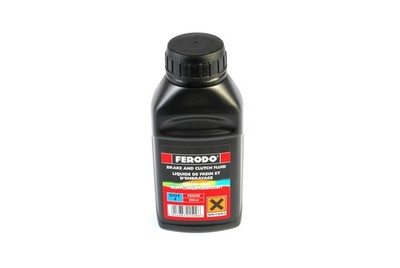 Für FERODO FBX025A Brake fluid DOT4 0,25l Brake fluid DOT4 (0,25L) [dry: 249°C,