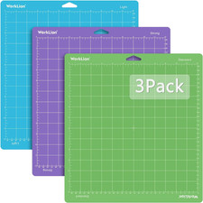 Cutting Mat 12x12 for Cricut: Cricut Explore One/Air/Air 2/Maker Gridded Adhesiv