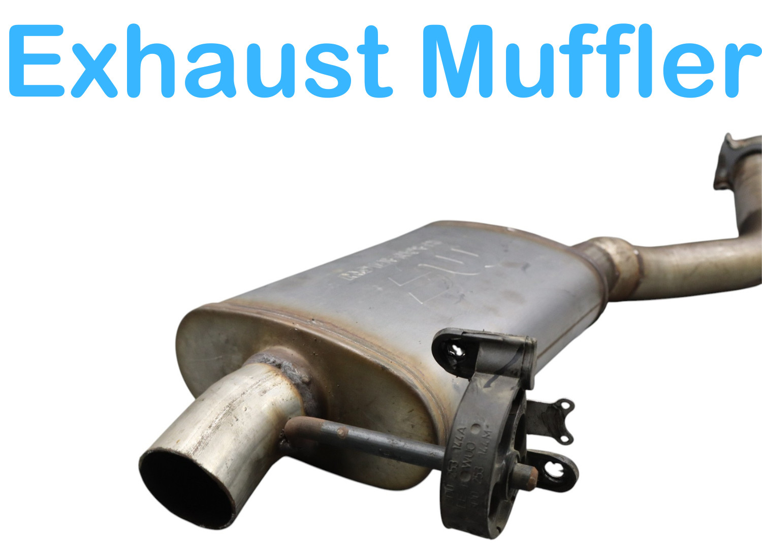2008-2012 BENTLEY GT GTC REAR LEFT DRIVER SIDE EXHAUST MUFFLER MAGNAFLOW