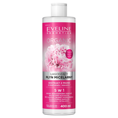 5903416033318 Eveline Cosmetics Organic łagodzący płyn micelarny do demakijażu z