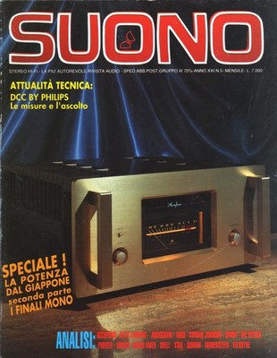SOUND JAHR XXI NUMMER 228 MAI 1992 ACCUPHASE - DENON - PIONEER - STAX