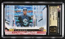 2022 Upper Deck Series 2 UD Canvas Young Guns Shane Wright CGC 10 Pristine 6hh