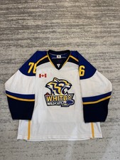 Whitby Wildcats Caiden Handzy #76 Team Issued Game Used Hockey Jersey AK Canada