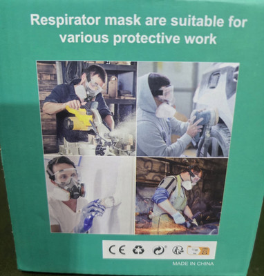 Half Face Respirator Mask Reusable Dustproof Anti-Toxic One Size Fits All