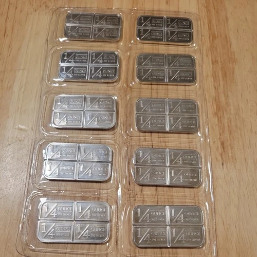 10 Stagecoach 1 Troy oz .999 Fine Silver  Bar