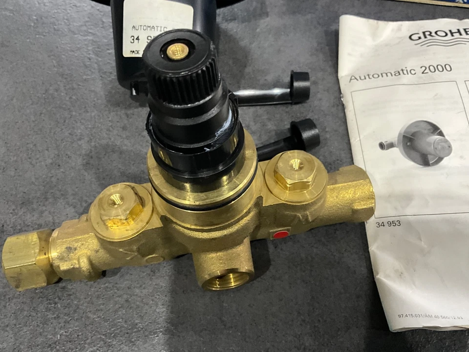 Grohe Automatic 2000 Thermostat Batterie, Einbaukörper, UP Grundkörper, 34953000 - Bild 2 von 4