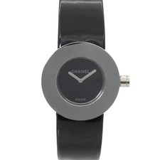 CHANEL La Ronde H0579 Quartz Black Dial Enamel Ladies Watch 90308321