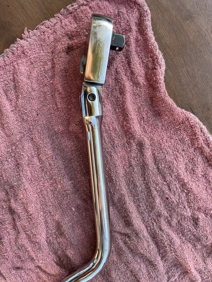 Snap-On Long Speeder Handle Ratchet 3/8” Drive 13.5” Flex Head 36 Tooth Chrome - Image 2 of 4