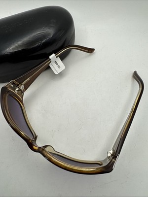 NEW Ann Taylor Sunglasses Brown Wrap Women's Designer Frame 168222