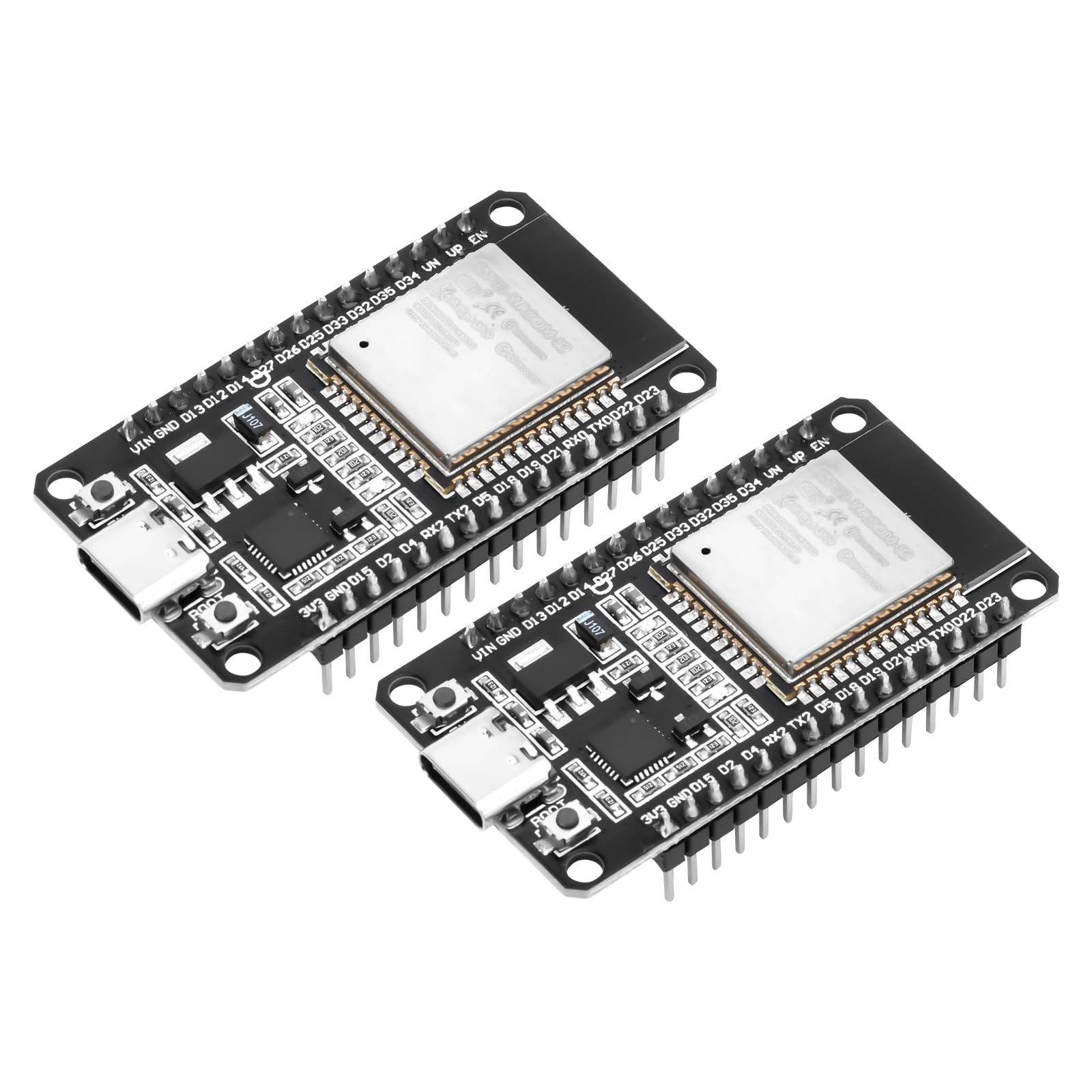 Kit IoT ESP32 2,4 GHz WiFi puce électronique CP2102 carte de test 38 broches