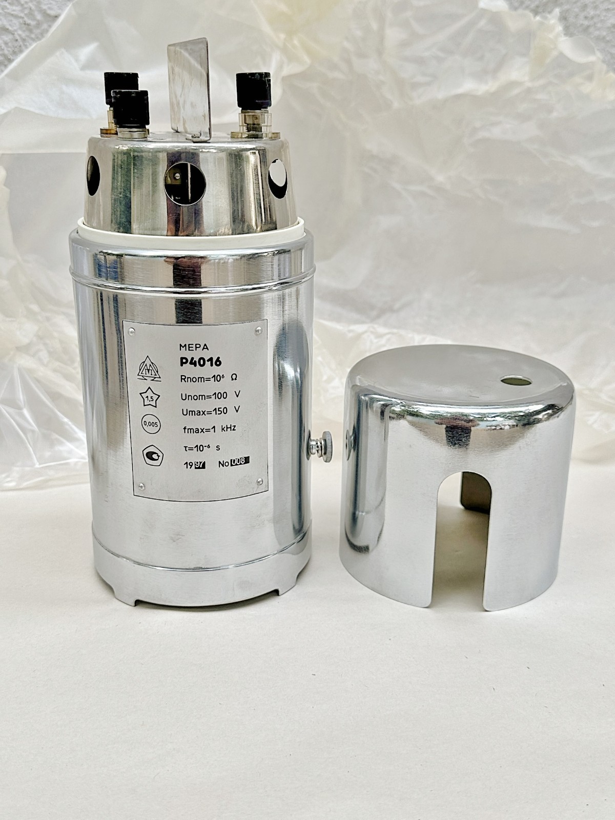 1 MOhm 1MΩ P4016 Resistance Standard Resistor 0.005% Accuracy New in Box