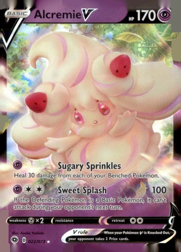 Alcremie V Holofoil [ - 022/073]