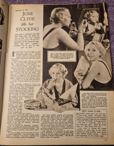 Very Rare PICTUREGOER Mag December 15th 1934 Jackie Cooper With Booklet. - Picture 9 of 19