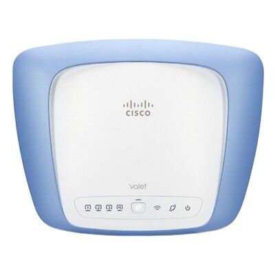Cisco Valet M10 300 Mbps 4-Port 10/100 Wireless N Router (M10-RM