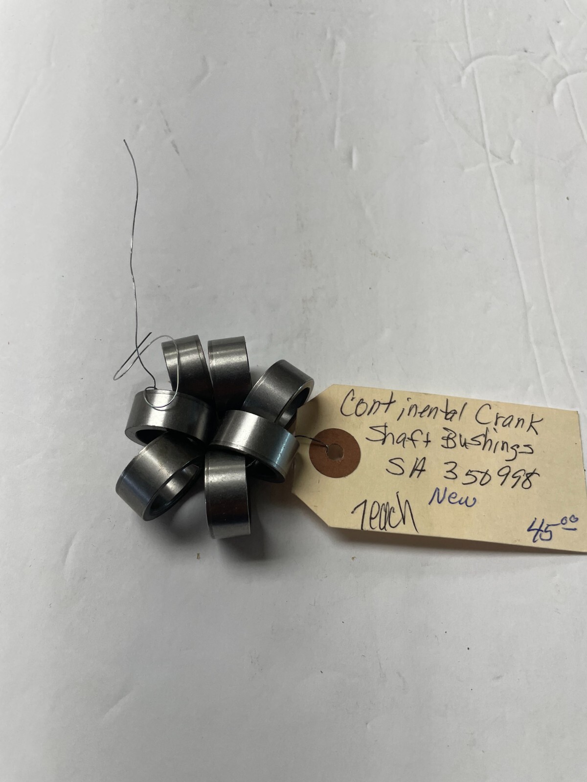 Continental Aircraft Crank Shaft Bushings SA350998 for sale online eBay
