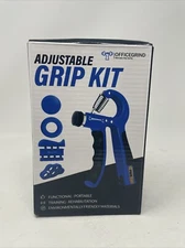 Hand Grip Strengthener Trainer Kit Adjustable Resistance Hand & Forearm Strength