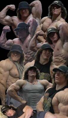* SAM SULEK * Bodybuilder Collage Image, Multiple sized Poster / Prints