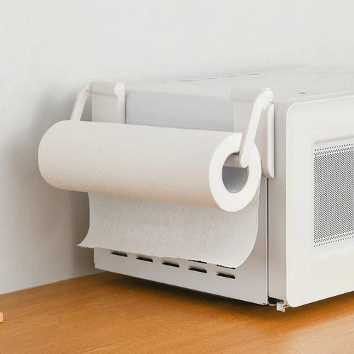 Kitchen Roll Holder Paper Toilet Towel Shelf Magnetic Hanger Storage Best A4U5