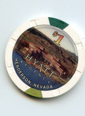 1.00 Chip from the Hyatt Regency Casino Henderson Nevada