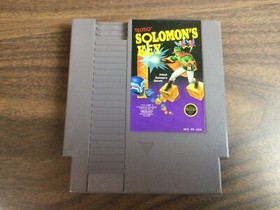 NES SOLOMON&rsquo;S KEY * CIB * Tecmo Manual Box COMPLETE GOOD Personal Collection