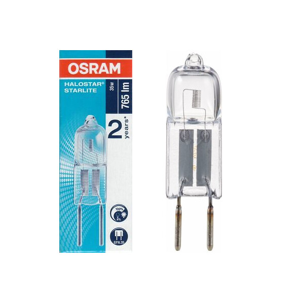 Lámpara Halógena Osram HALOSTAR Standard 64440 - 100% Regulable, 2000 Horas De Vida, Excelente Calidad De Luz