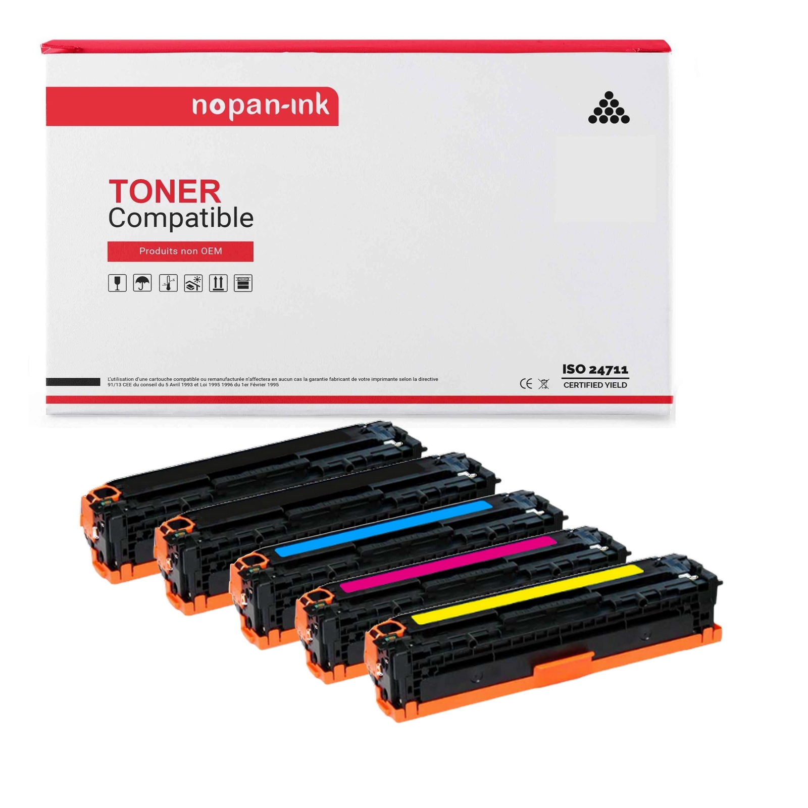 Toner 055H BK Canon CRG-055H cartouche de rechange haute capacité noire pour imprimante i-SENSYS LBP