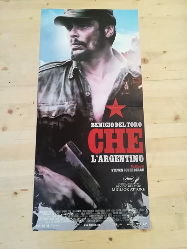 CHE GUEVARA Original Movie Poster 12x27" Italian BENICIO DEL TORO