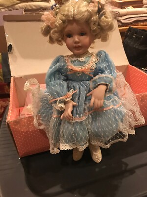 Paradise Galleries Porcelain Doll Victoria From The Treasury