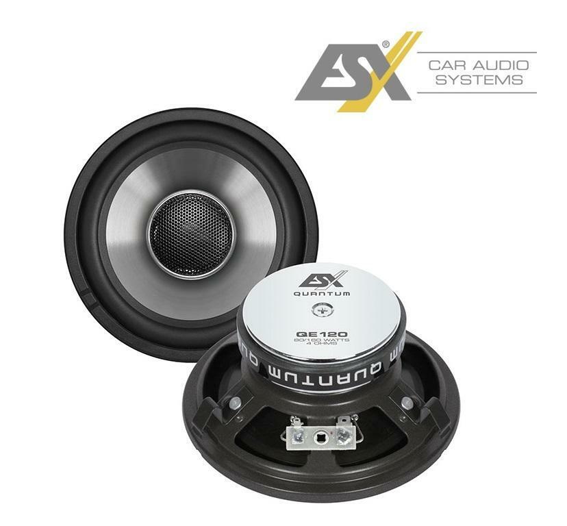 QE-120 12 CM 2-Wege Coax Speaker 1 Pair, 160 Watt- 1 Pair 635927103635 | eBay