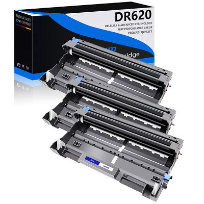 3PK DR620 Drum Unit Compatible with Brother DR-620 HL-5370DW MFC-8370 MFC-8880DN