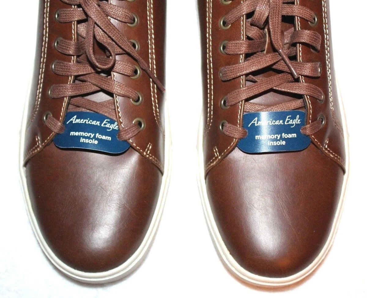 American Eagle by Payless Men s Drew Brown Oxford Lace Up Sneakers 9.5M or 11M