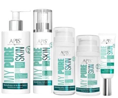 APIS NATURAL COSMETICS Apis My Pure Skin Anti-Acne Normalising Face Wash, Cream, Toner or Peeling