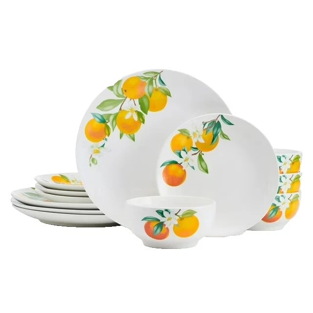 Juegos de servicio de cena de porcelana contemporáneas