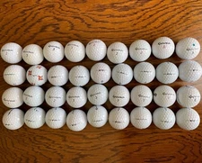 (36) Late Model TaylorMade Tour Preferred / TP5 Golf Balls AAA / AAAA