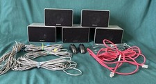 SET of 5 - Sony SS-MSP900 Surround Sound Speakers W/cords