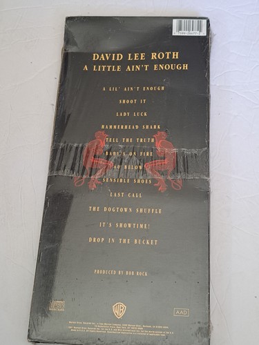 David Lee Roth A LITTLE AIN'T ENOUGH cd NEW LONGBOX Van Halen - RARE - 第 2/3 張圖片