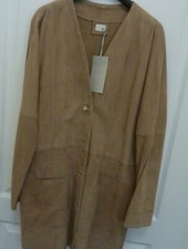 Poetry Suede Coat New With Tags Uk8