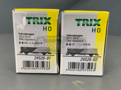 HO Trix 24526 Gbs ÖBB Bicycle Two Car Set HO1329 | eBay